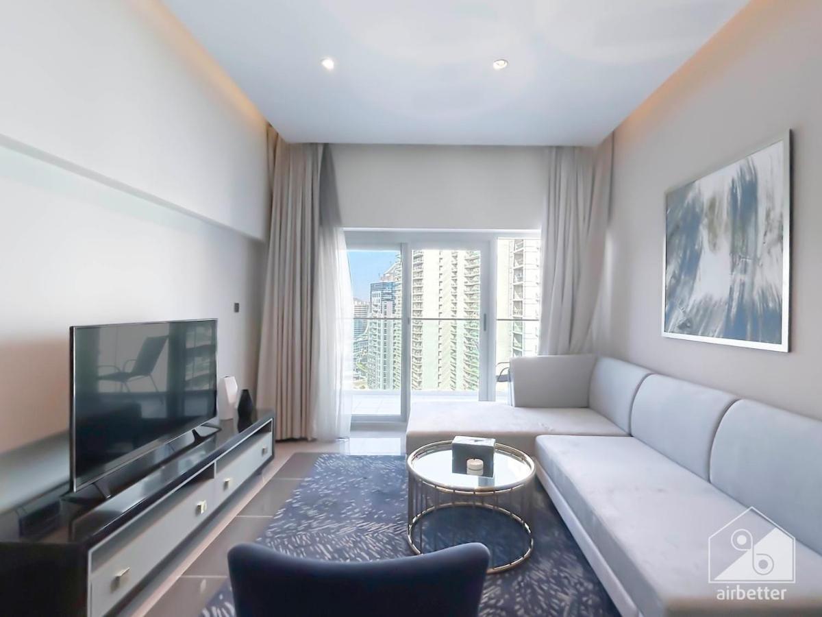 Luxury Stay At Damac Majestine With Balcony & Views 迪拜 外观 照片
