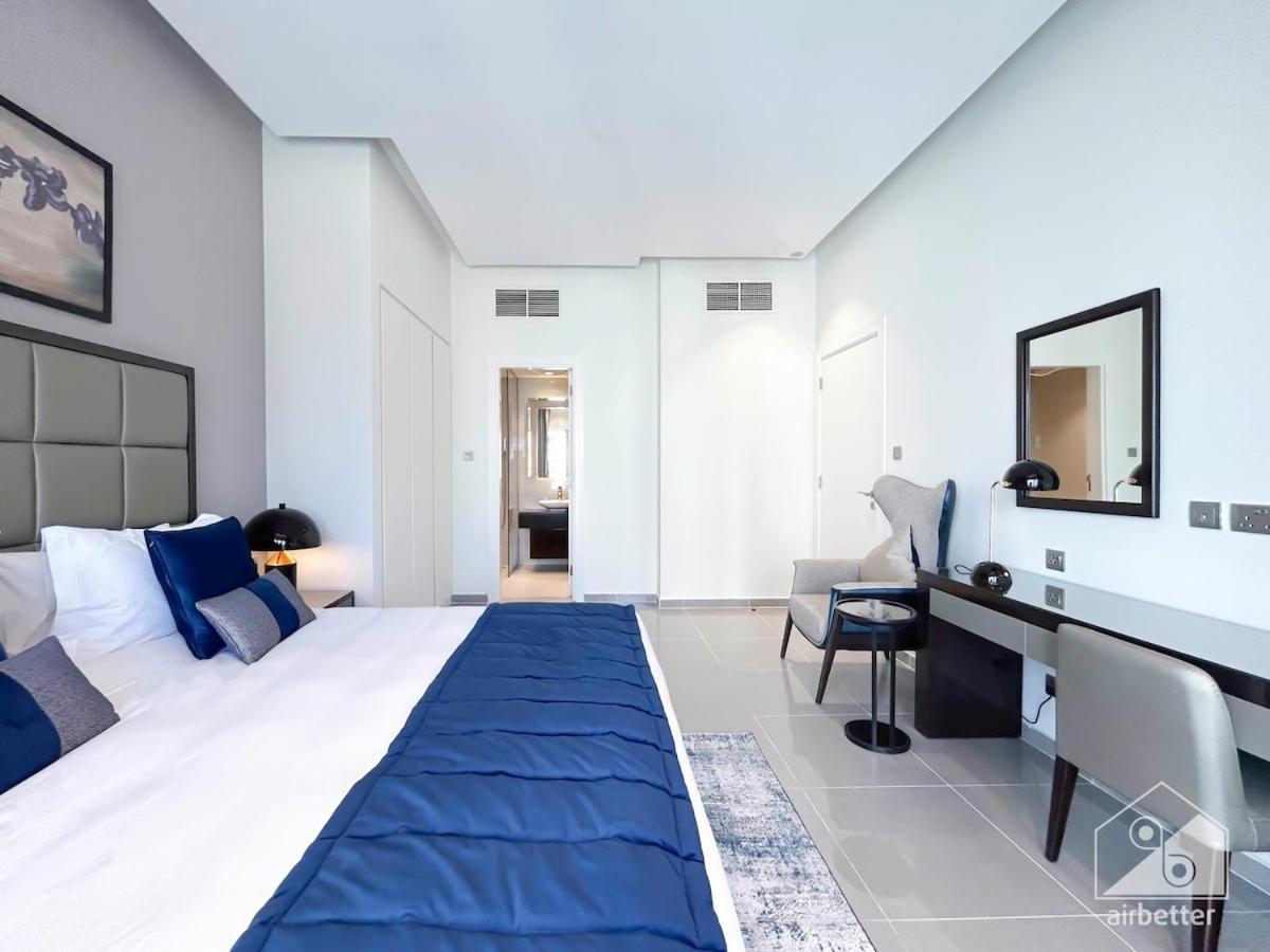 Luxury Stay At Damac Majestine With Balcony & Views 迪拜 外观 照片