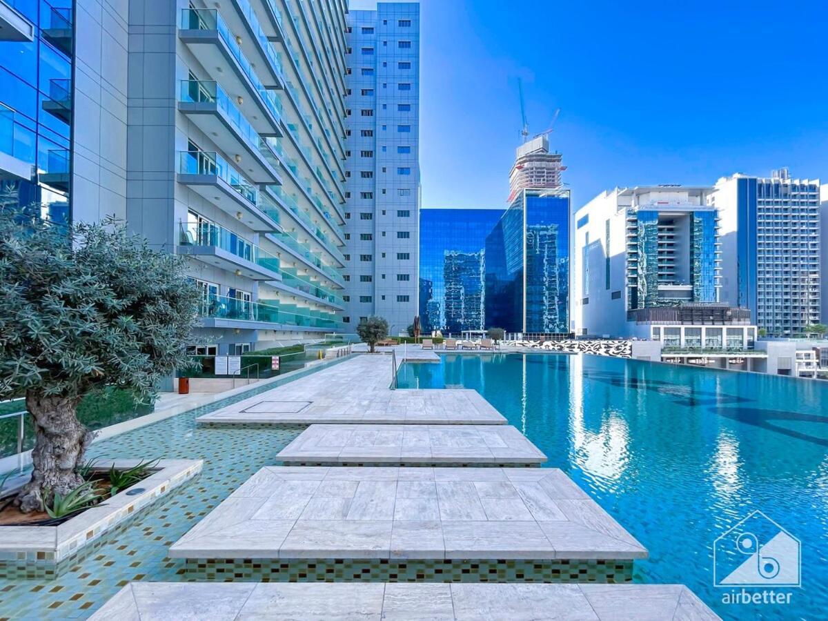 Luxury Stay At Damac Majestine With Balcony & Views 迪拜 外观 照片