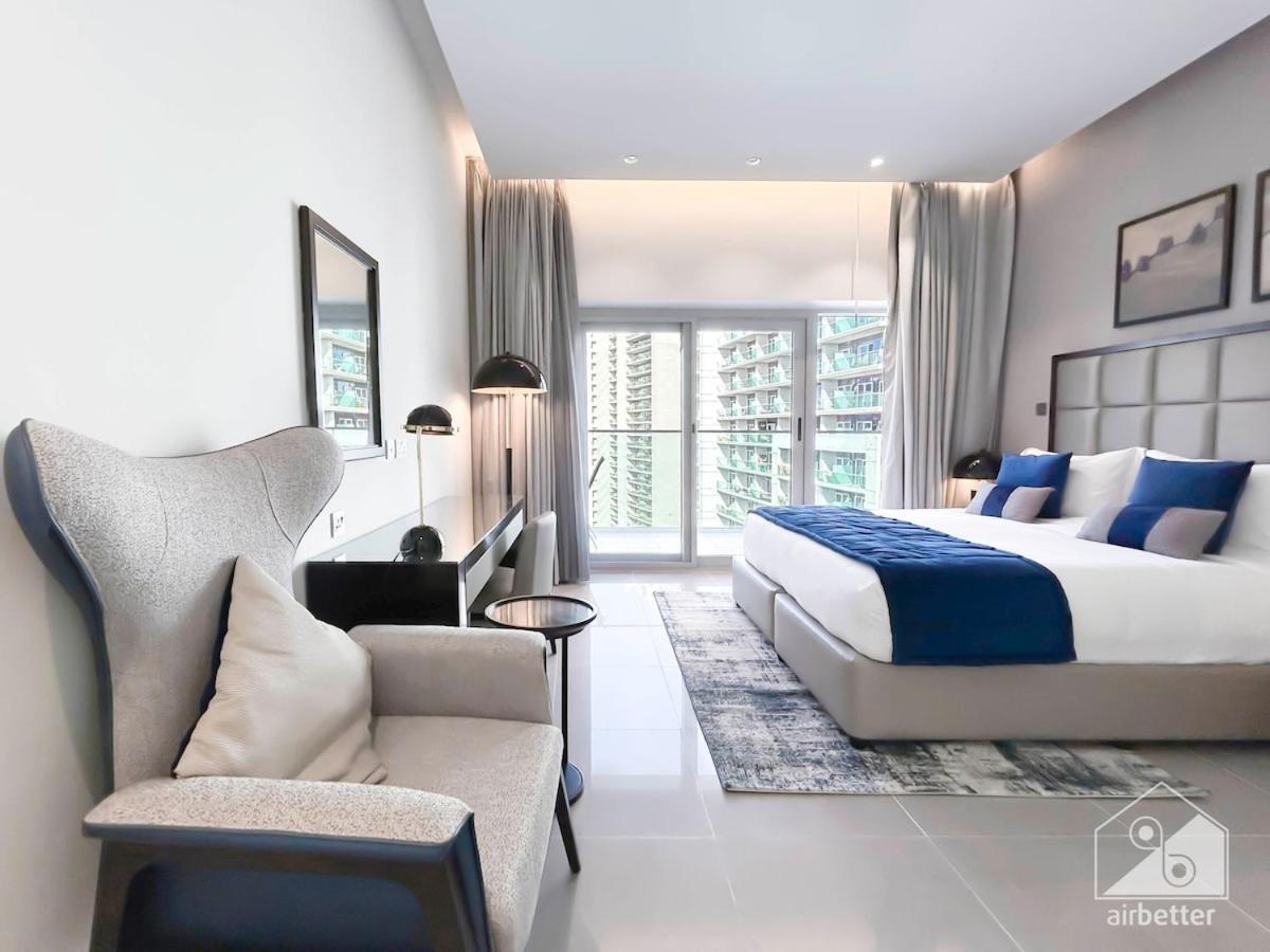 Luxury Stay At Damac Majestine With Balcony & Views 迪拜 外观 照片