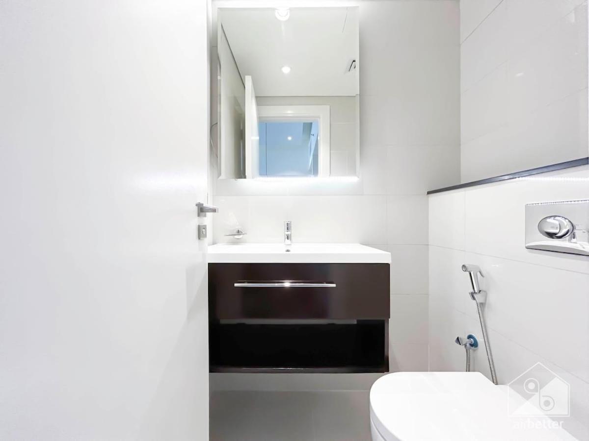 Luxury Stay At Damac Majestine With Balcony & Views 迪拜 外观 照片